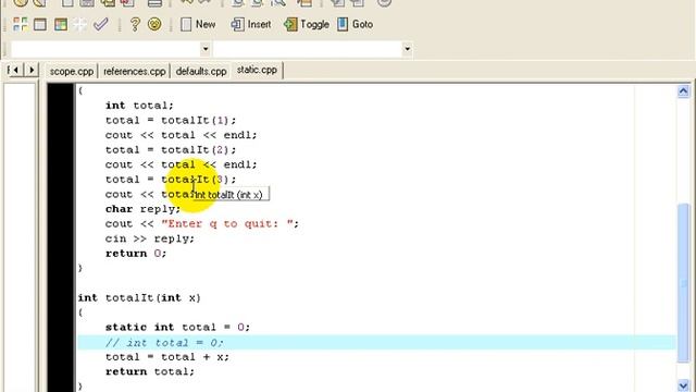 CS 161 - Static смотреть онлайн