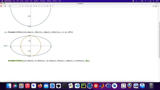 How to do parametric plots with Wolfram Mathematica. смотреть онлайн