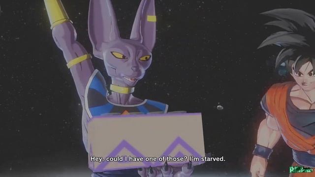 DRAGON BALL XENOVERSE 2 Beerus Nearly Kills Everyone Over Pudding. смотреть онлайн