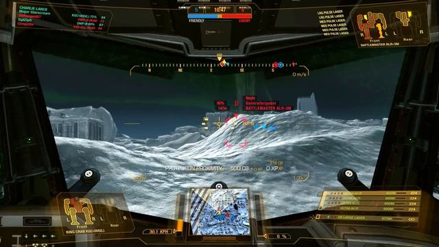 Mechwarrior Online: King Crab KGC-000(L) - Frozen City night смотреть онлайн
