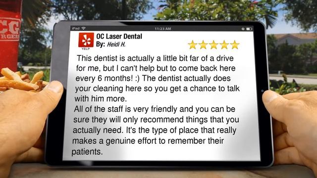 OC Laser Dental Incredible Five Star Review by Heidi H. смотреть онлайн