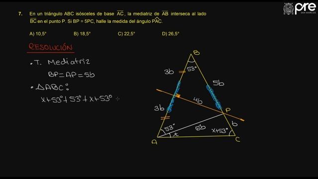 GEOMETRÍA SOL SEMANA 4 PRE SAN MARCOS 2019 II смотреть онлайн
