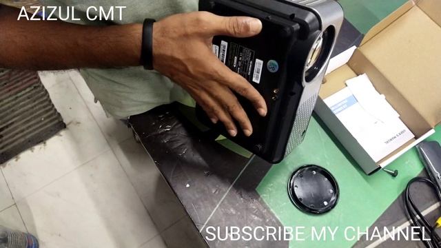 Unboxing Cheerlux C9 Mini Projector with Built-in TV Card with WIFI смотреть онлайн
