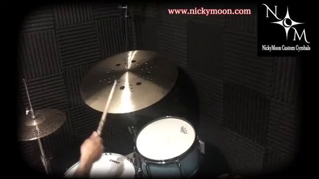 22” Custom Shop Static Crash Ride by NickyMoon Custom Cymbals смотреть онлайн