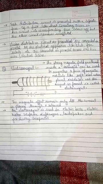 class10 ch13 magnetic Effect of electric current 😁😁 смотреть онлайн