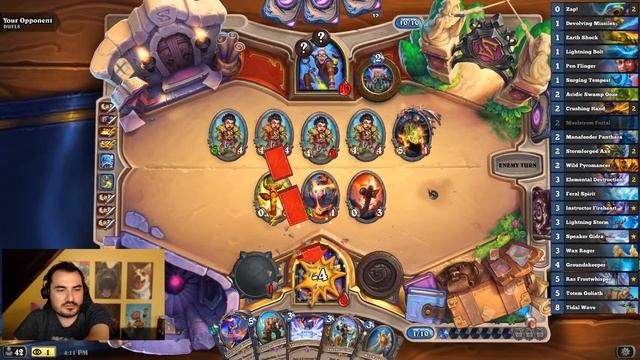 SHAMAN IS INSANE IN DUEL MODE! - Hearthstone Duels смотреть онлайн