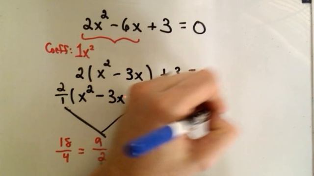 ❖ Completing the Square Example 2 Solve Quad. Equations ❖ смотреть онлайн