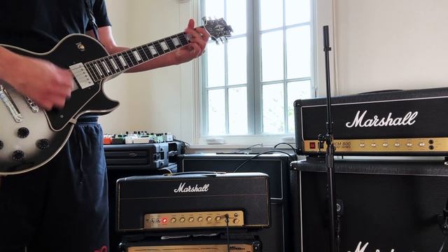 Marshall 1987X 50 Watt Small Box Plexi | Van Halen Brown Sound смотреть онлайн