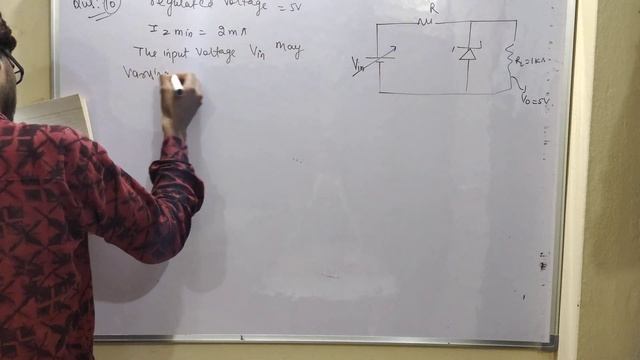 Zener diode as a voltage regulator Ckt part-4 For IITJAM JEST TIFR GATE CSIR-NET JNU DU BHU JMI смотреть онлайн