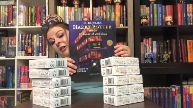 HUGE HARRY POTTER GIVEAWAY | BOOKS, MERCH, WANDS смотреть онлайн