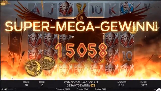 Vikings MEGA HUGE WIN Must See 40 Cent Einsatz смотреть онлайн