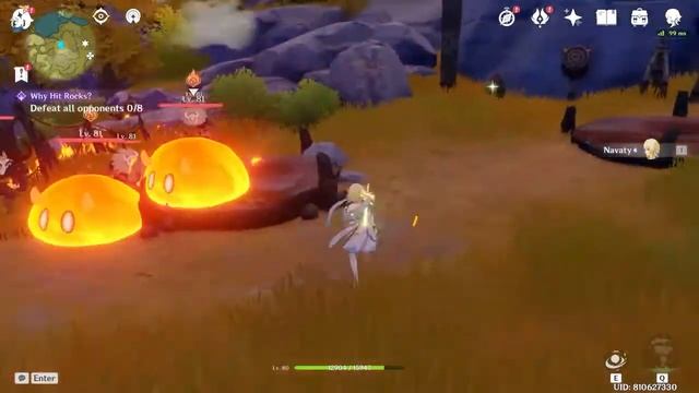 Genshin impact when lumine does everything by her self смотреть онлайн