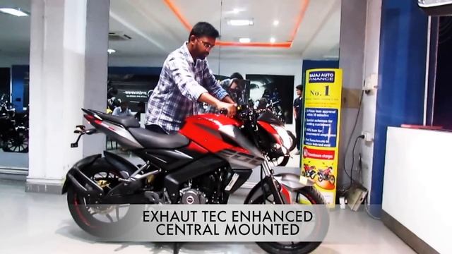 2017 Bajaj Pulsar 200 NS Laser Edged ,SPECS ,Exhaust ,Walk around | ride with tarun смотреть онлайн