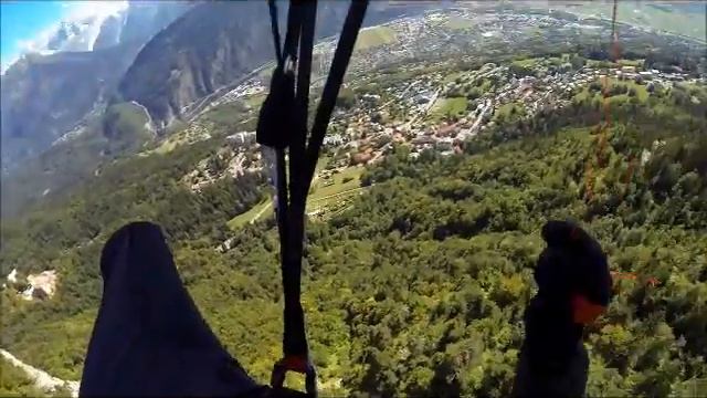 Paragliding Passy plaine-joux France september 2013 смотреть онлайн