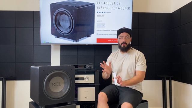 REL HT 1205 Subwoofer Review! (a Theater Sub That Delivers For Hifi Music)