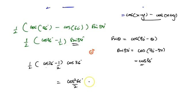 Without using tables, prove that `(sin 12^0)(sin 48^0)(sin54^0)=1/8` смотреть онлайн