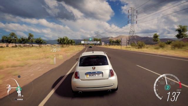 Forza Horizon 3 Fiat 500 Abarth смотреть онлайн