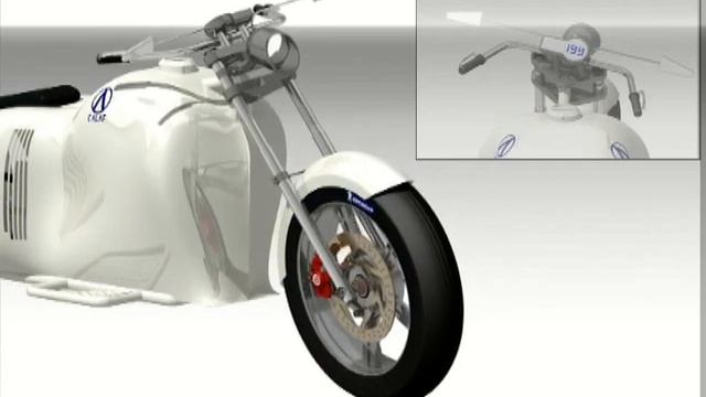 Electric bike - 3D project смотреть онлайн