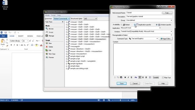 Dragon Naturally Speaking (DNS) - Command Creation Tutorial смотреть онлайн