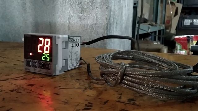 omron_temprature controller e5cwl-r1tc check to Thermo couple by temperature controller... смотреть онлайн