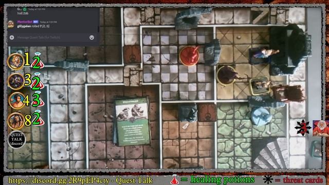 HeroQuest Rise of the Dread Moon Q7 Elven Temple of the Moon Pt.6, FINALE (mulitplayer)! смотреть онлайн
