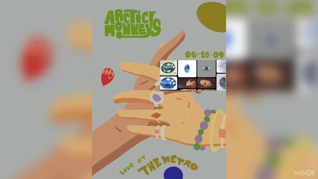 How I Created My Arctic Monkeys Gig Poster - Procreate Time Lapse Video смотреть онлайн