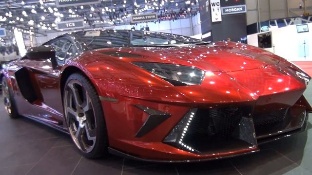 Mansory Lamborghini Aventador LP-700: exteriour with closed doors смотреть онлайн