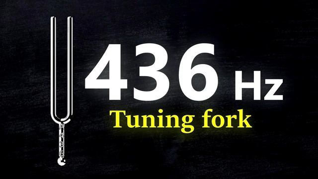 436 Hz - Tuning Fork (A=436)