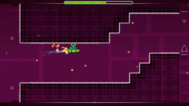 прохождение игры геометри Даш без демонов! уровень 5 смотреть онлайн
