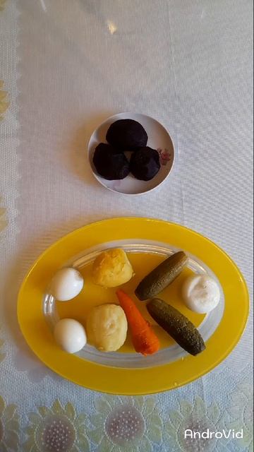 Винегрет без горошка, с маринованным лучком. Подробнее-по ссылке в комментарии к видео! смотреть онлайн