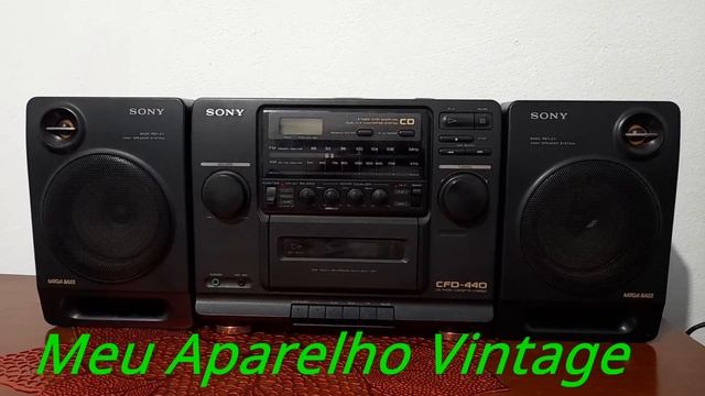 Vintage| Sony CFD 440 Cd Rádio Cassette Cordero смотреть онлайн
