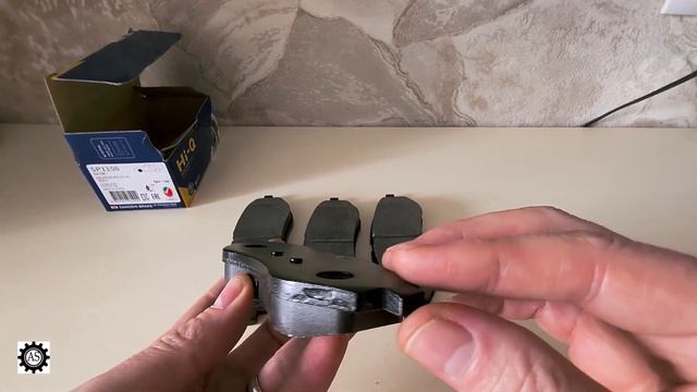 Тормозные колодки Hi-Q SANGSIN BRAKE: внешний осмотр и качество изготовления смотреть онлайн