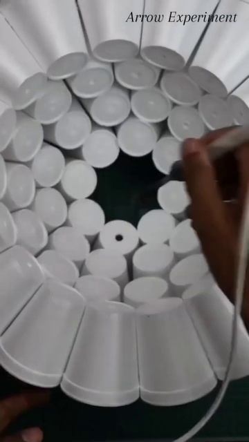 Simple Paper Cup Craft Ideas | Home Decoration Light With Paper Cups#How#to#make#coffee#cup#ceiling