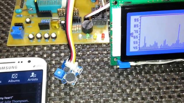Graphical SPL dB Meter with Seeedstudio Grove Sound Sensor and PIC18F242 смотреть онлайн