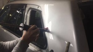 Выпрямление вмятин без покраски !