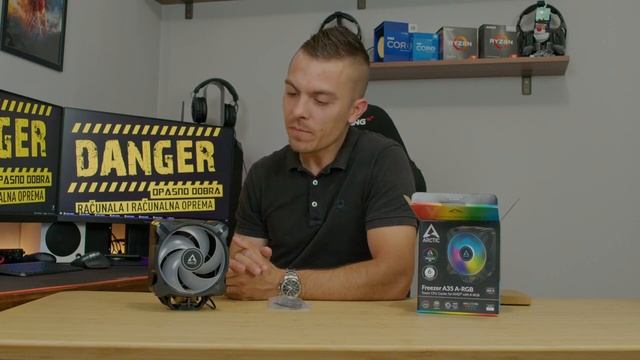 ARCTIC FREEZER A35 A RGB Hladnjak za Procesor смотреть онлайн