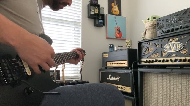 EVH 5150IIIS El34-100w and EVH Wolfgang Special (BLUE CHANNEL) смотреть онлайн