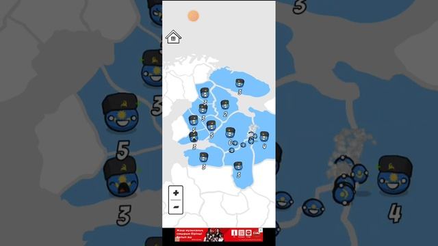 Создание казахской СССР в Кантриболз 6 часть захват Прибалтики, Беларусии и Украины. смотреть онлайн