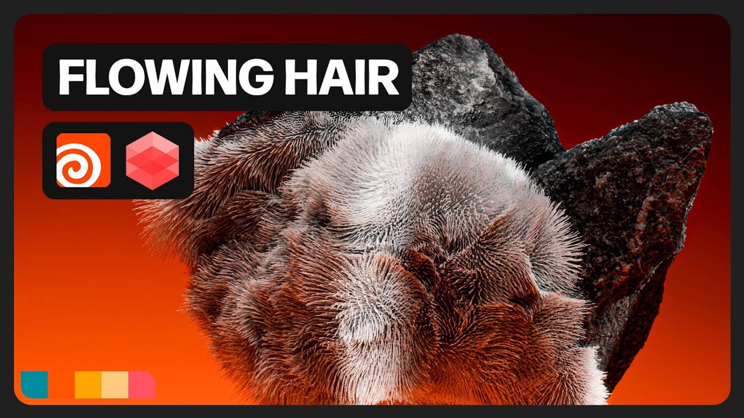 Making Flowing Hair in Houdini смотреть онлайн