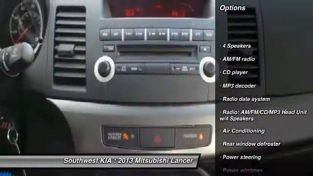 2013 Mitsubishi Lancer Dallas TX P8248 смотреть онлайн