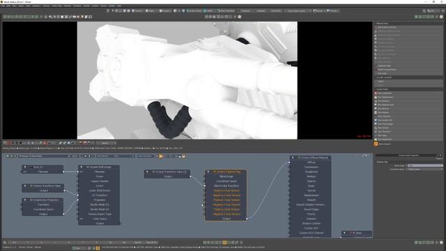 Modo _ Octane Render_ Triplanar Projection смотреть онлайн