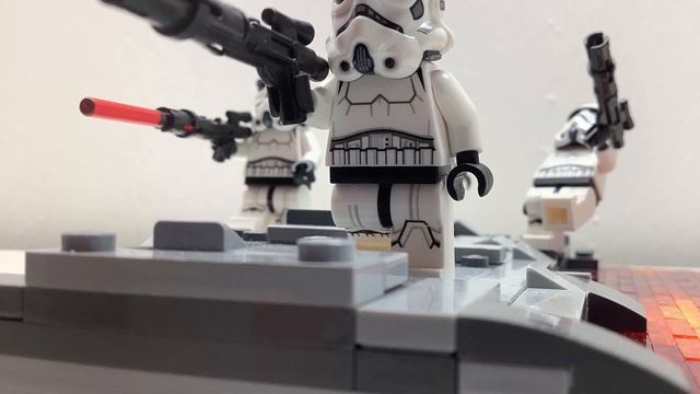 LEGO STAR WARS, IMPERIAL INVASION ON MUSTAFAR смотреть онлайн