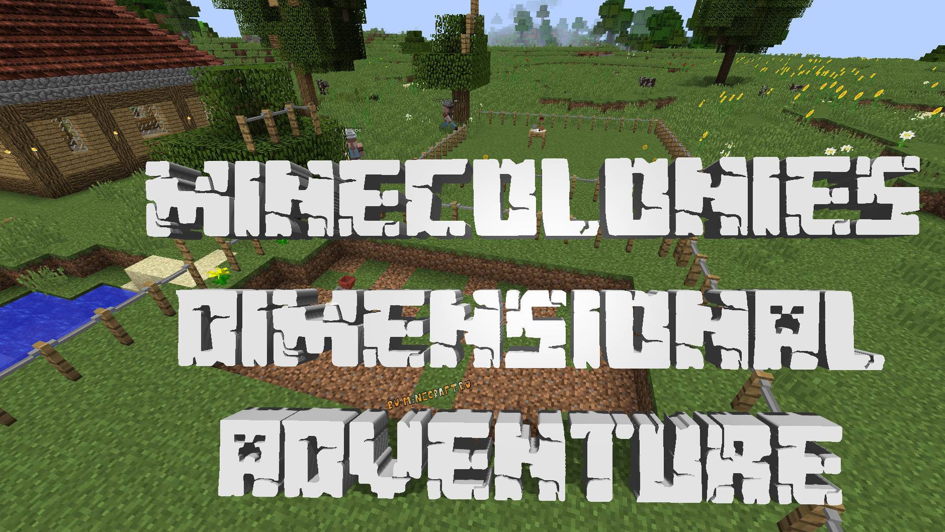 MineColonies Dimensional Adventure #10. Occultism. Пульт ДУ и Стабильная червоточина.