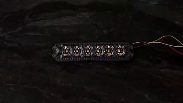 LED Autolamps 10-30V 6 LED R65 Heavy Duty Warning Lamp PN: HDR656DVA - Beaconsandlightbars смотреть онлайн