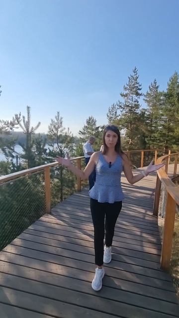 Необычный мост в парке "Моховые горы" #dematravel #shortvideo #бор #нижнийновгород #моховыегоры смотреть онлайн