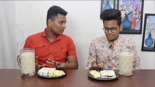 SANDWICH + 2 ltr COLD COFFEE | 2 Ltr COLD COFFEE | BJ & GADDU | FOOD CHALLENGE | FOOD COMPETITION | смотреть онлайн