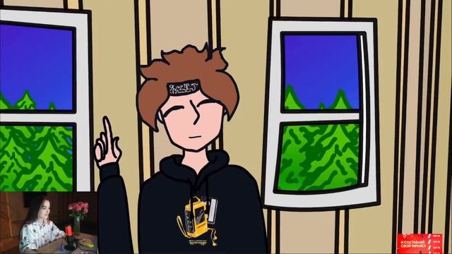 Генсуха смотрит Мультик с Exile-ом, Buster-ом и Evelon-ом смотреть онлайн