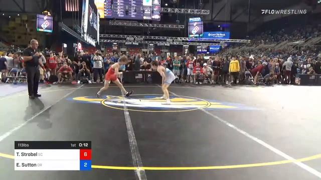 113 Lbs Round Of 64 - Teague Strobel, South Carolina Vs Everest Sutton, Oregon D713 смотреть онлайн
