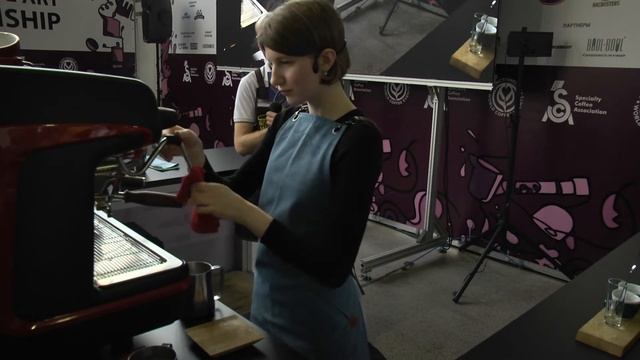 Латте-арт, Москва 2020 - Носова Елизавета, Тюмень, Garden coffee смотреть онлайн