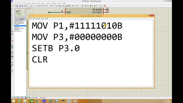 8051 programming part 3 | Assembly coding смотреть онлайн